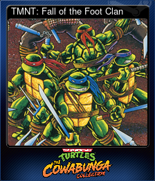 Series 1 - Card 6 of 14 - TMNT: Fall of the Foot Clan