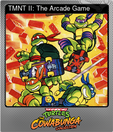 Series 1 - Card 2 of 14 - TMNT II: The Arcade Game