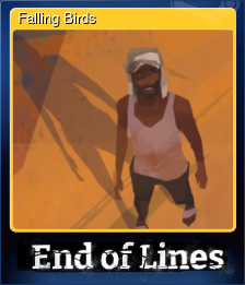 Series 1 - Card 5 of 7 - Falling Birds