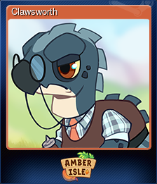 Series 1 - Card 4 of 10 - Clawsworth