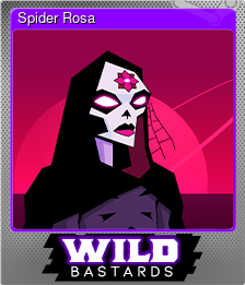 Series 1 - Card 9 of 13 - Spider Rosa