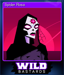 Series 1 - Card 9 of 13 - Spider Rosa