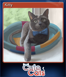 Series 1 - Card 1 of 5 - Kitty