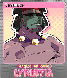 Series 1 - Card 1 of 5 - Samuraider