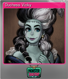 Series 1 - Card 4 of 11 - Duchess Vicky