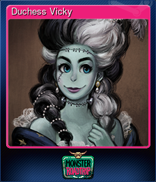 Series 1 - Card 4 of 11 - Duchess Vicky