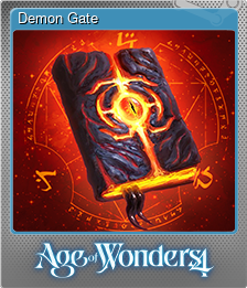 Series 1 - Card 2 of 12 - Demon Gate