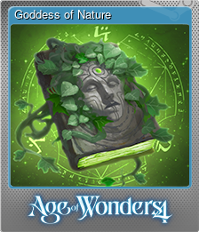 Series 1 - Card 5 of 12 - Goddess of Nature