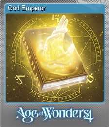Series 1 - Card 4 of 12 - God Emperor