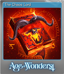 Series 1 - Card 10 of 12 - The Chaos Lord