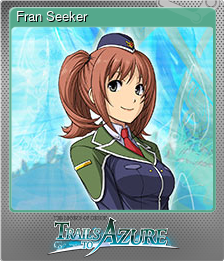 Series 1 - Card 3 of 10 - Fran Seeker