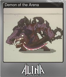 Series 1 - Card 8 of 8 - Demon of the Arena