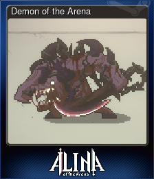 Series 1 - Card 8 of 8 - Demon of the Arena