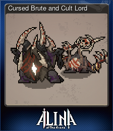 Series 1 - Card 4 of 8 - Cursed Brute and Cult Lord