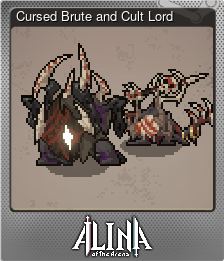 Series 1 - Card 4 of 8 - Cursed Brute and Cult Lord