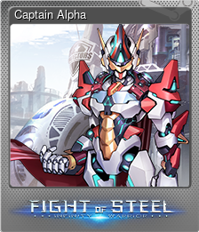 Series 1 - Card 7 of 10 - Captain Alpha