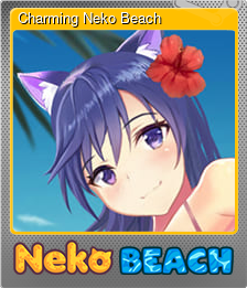 Series 1 - Card 7 of 10 - Charming Neko Beach