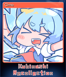 Series 1 - Card 2 of 8 - Cirno