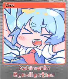 Series 1 - Card 2 of 8 - Cirno