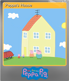 Series 1 - Card 1 of 9 - Peppa's House