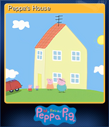 Series 1 - Card 1 of 9 - Peppa's House