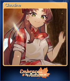Series 1 - Card 1 of 6 - Claudine