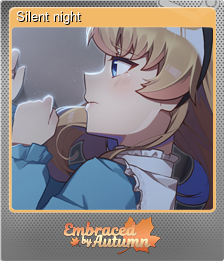 Series 1 - Card 6 of 6 - Silent night