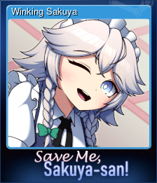 Series 1 - Card 2 of 8 - Winking Sakuya