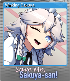 Series 1 - Card 2 of 8 - Winking Sakuya