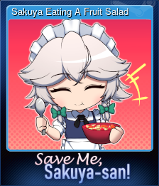 Sakuya Eating A Fruit Salad