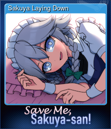 Series 1 - Card 1 of 8 - Sakuya Laying Down