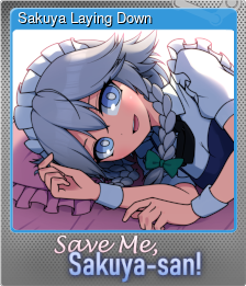 Series 1 - Card 1 of 8 - Sakuya Laying Down