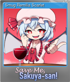 Series 1 - Card 6 of 8 - Smug Remilia Scarlet