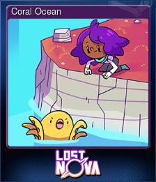 Series 1 - Card 2 of 6 - Coral Ocean