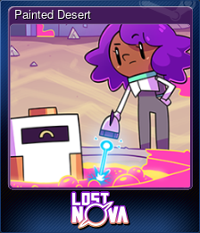 Series 1 - Card 4 of 6 - Painted Desert