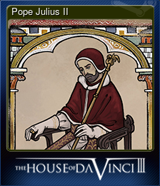 Series 1 - Card 3 of 6 - Pope Julius II