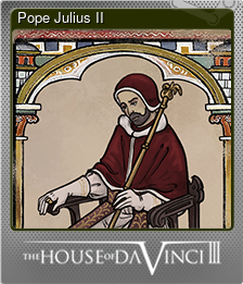 Series 1 - Card 3 of 6 - Pope Julius II