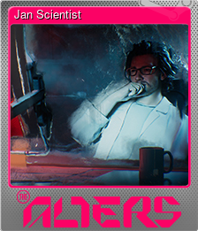 Series 1 - Card 7 of 11 - Jan Scientist