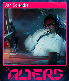 Series 1 - Card 7 of 11 - Jan Scientist