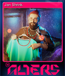 Series 1 - Card 8 of 11 - Jan Shrink