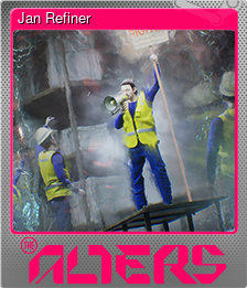 Series 1 - Card 6 of 11 - Jan Refiner