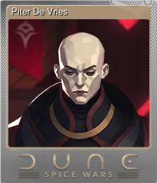 Series 1 - Card 1 of 12 - Piter De Vries