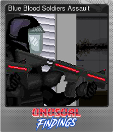 Series 1 - Card 1 of 6 - Blue Blood Soldiers Assault