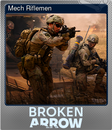 Series 1 - Card 5 of 15 - Mech Riflemen