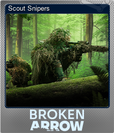 Series 1 - Card 7 of 15 - Scout Snipers