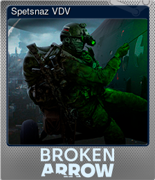 Series 1 - Card 8 of 15 - Spetsnaz VDV
