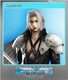 Series 1 - Card 5 of 5 - Sephiroth