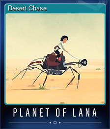 Series 1 - Card 5 of 6 - Desert Chase