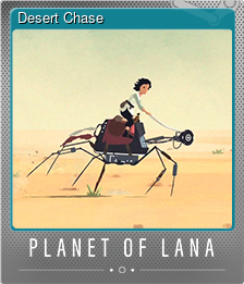 Series 1 - Card 5 of 6 - Desert Chase