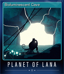 Series 1 - Card 4 of 6 - Bioluminescent Cave